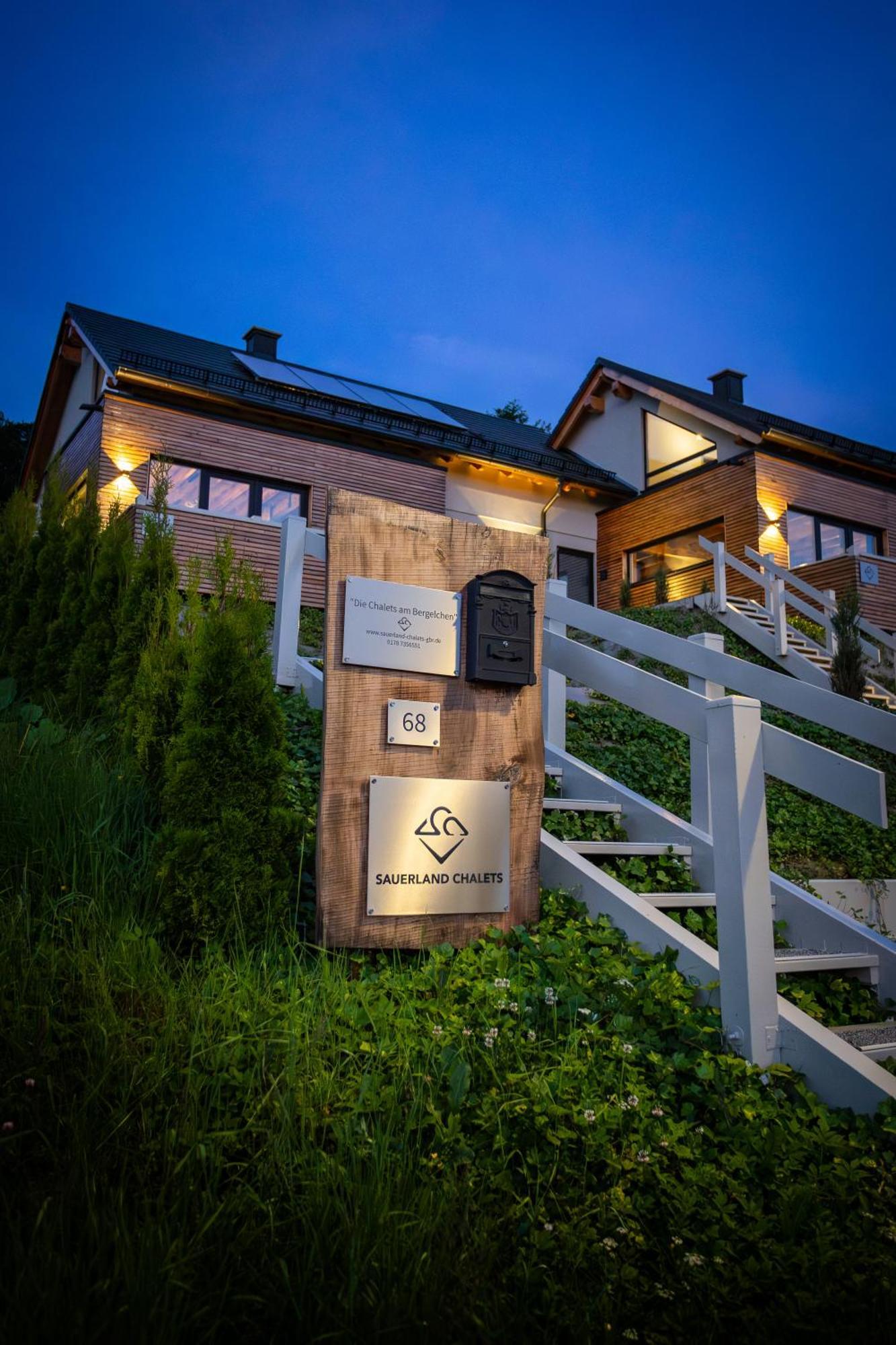Sauerland Chalets - "Die Chalets Am Bergelchen" Winterberg Buitenkant foto
